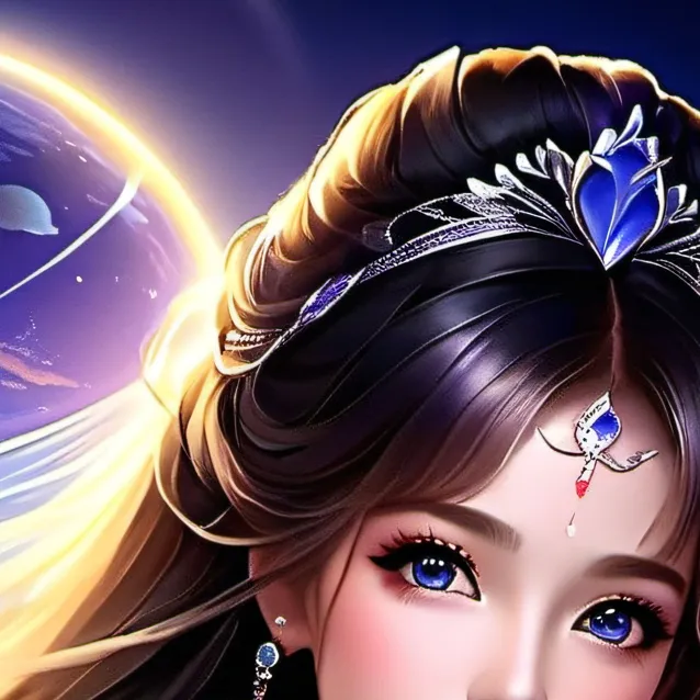 chat with ai character: galaxy women
