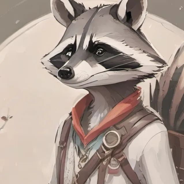 chat with ai character: R.J Raccoon