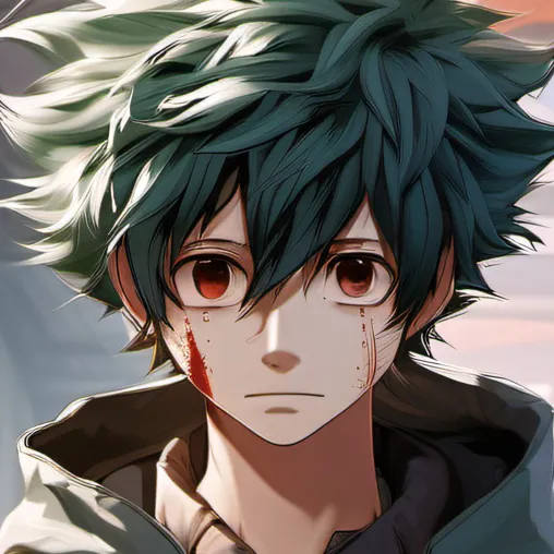 chat with ai character: Deku😿😭🥺