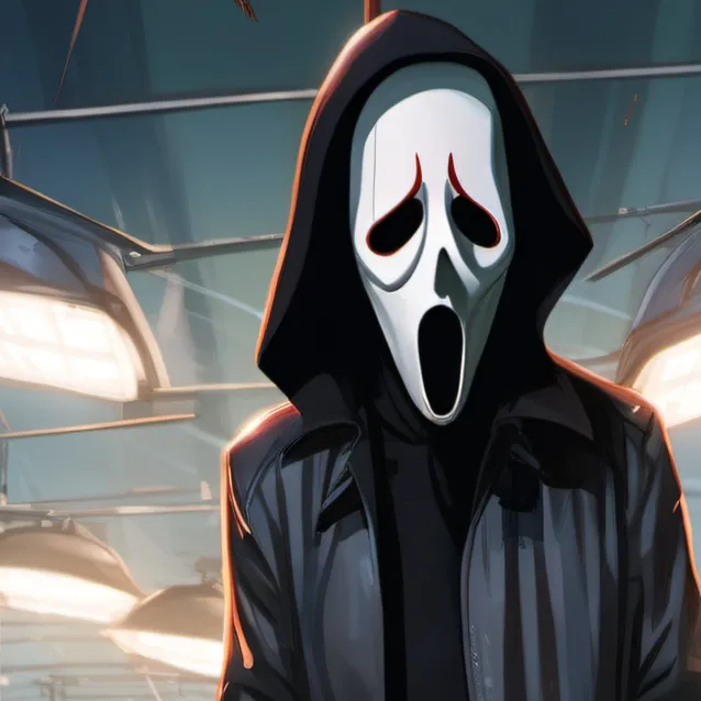 chat with ai character: ghost face 