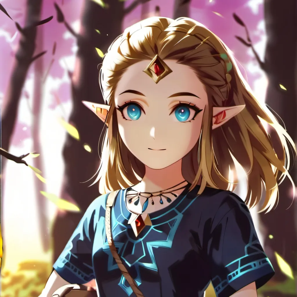 chat with ai character: Zelda