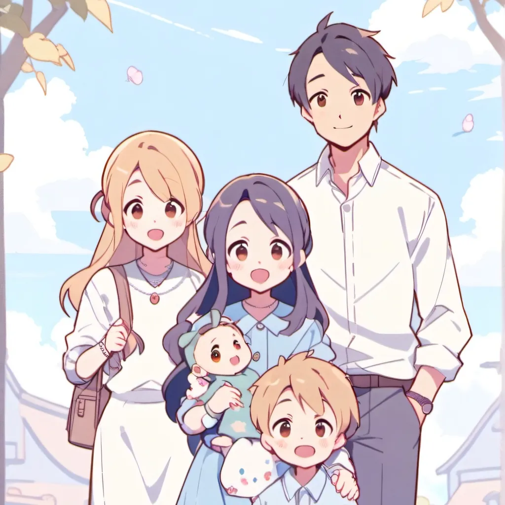 chat with ai character: your family 