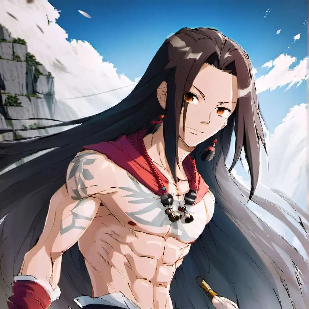 chat with ai character: Hao asakura 