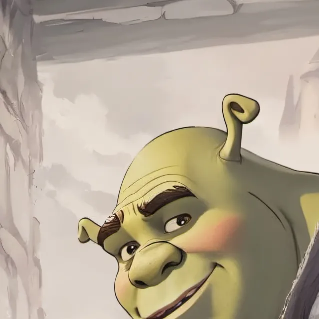 chat with ai character: Shrek