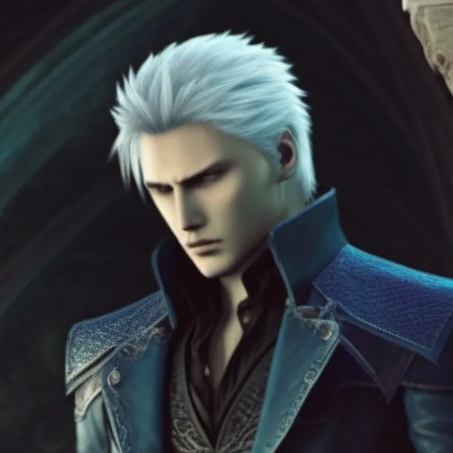chat with ai character: the vergin
