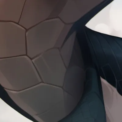 chat with ai character: Blue snake