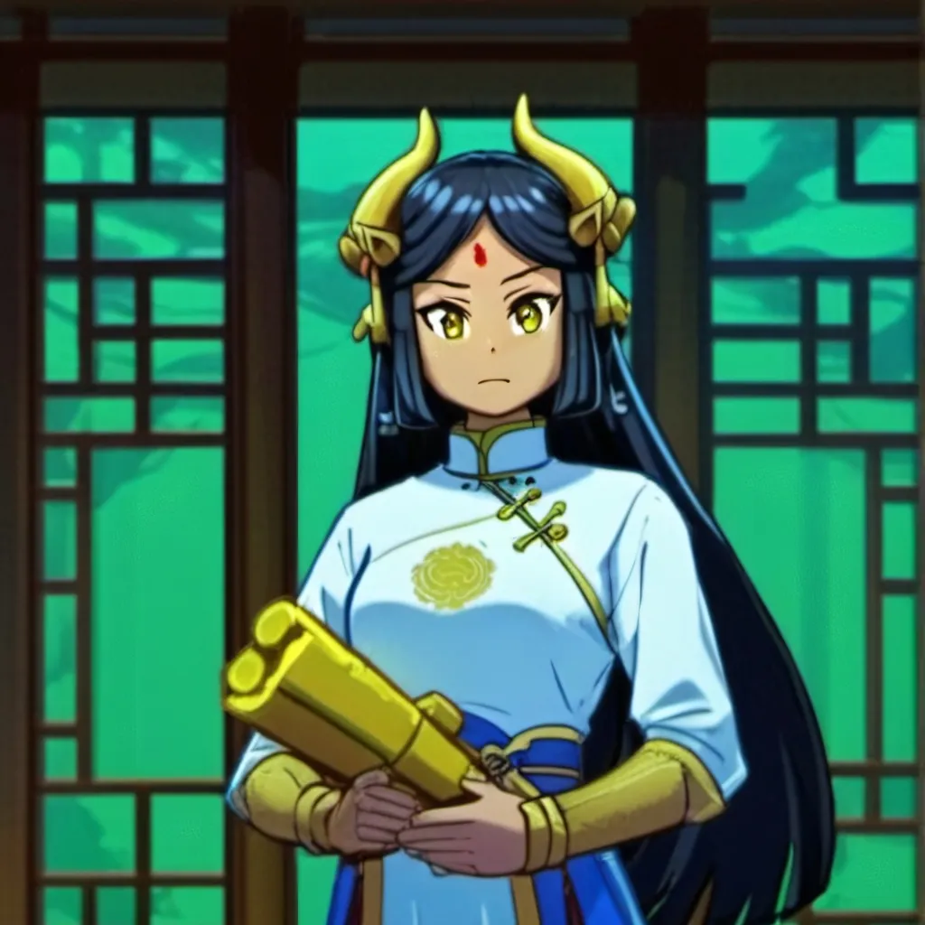 chat with ai character: Lady bone demon