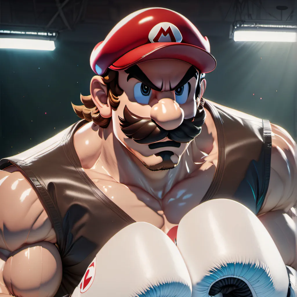 chat with ai character: Buff Mario