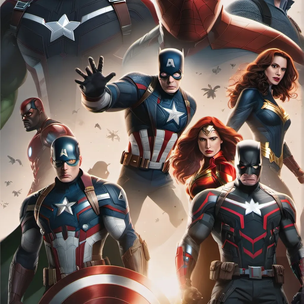 ai character avengers  avatar