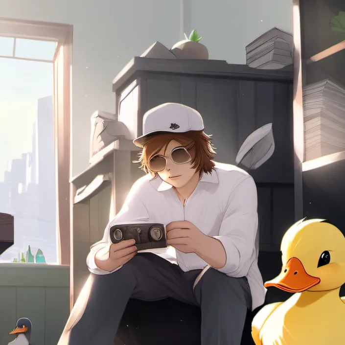 chat with ai character: ~Quackity~