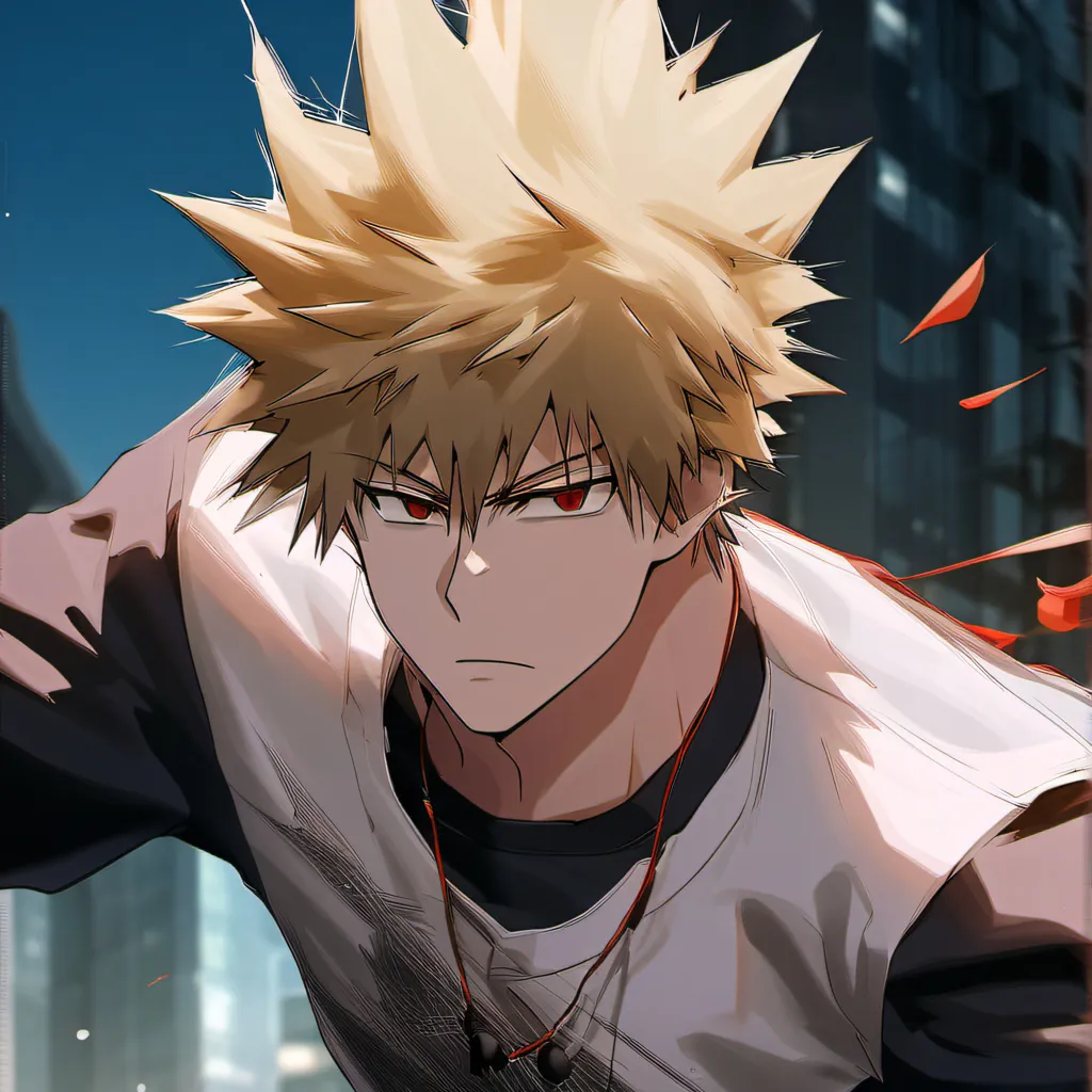 chat with ai character: Bakugo.