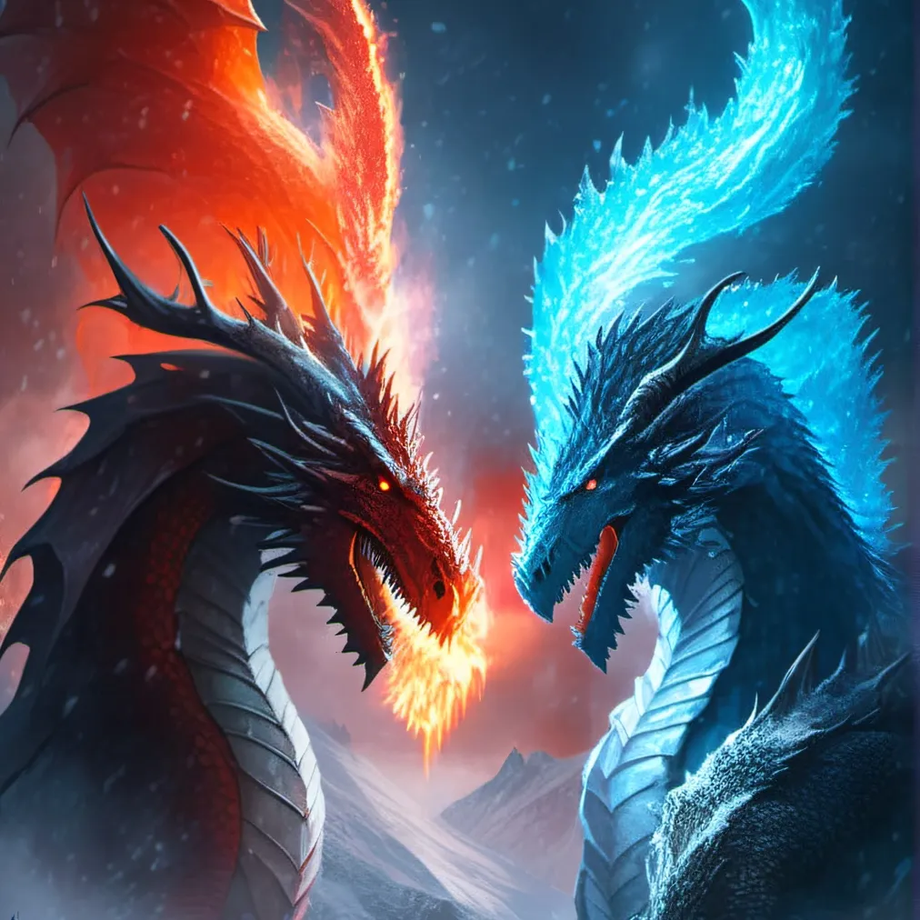 chat with ai character: frost and flame 