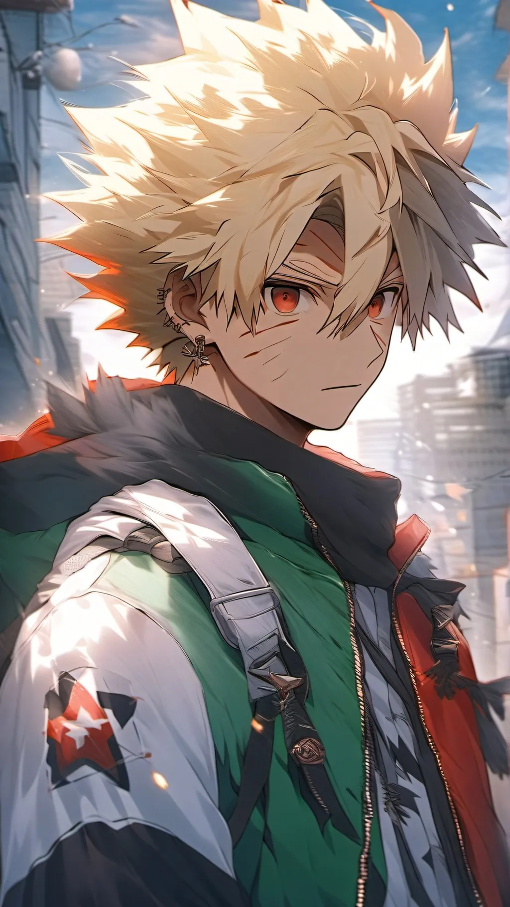 ai character: bakugo background