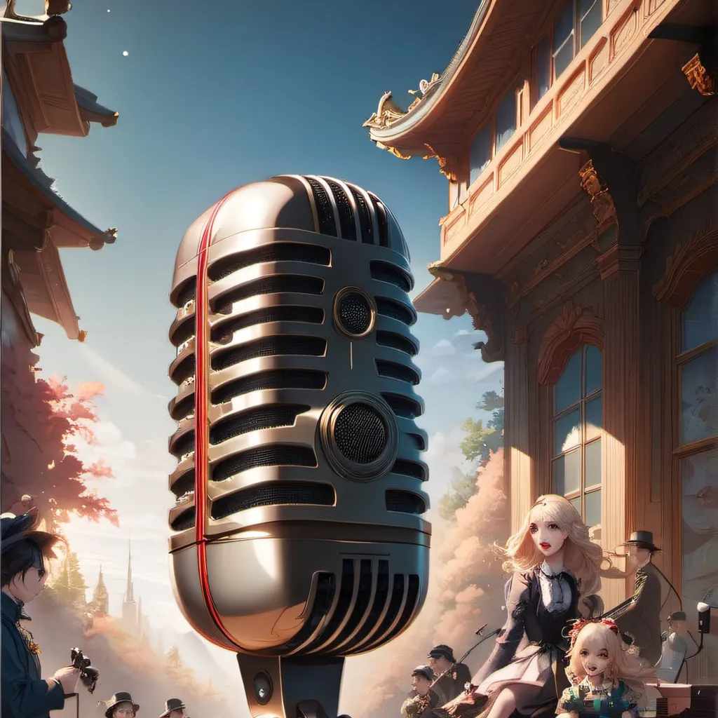 chat with ai character: Microphone