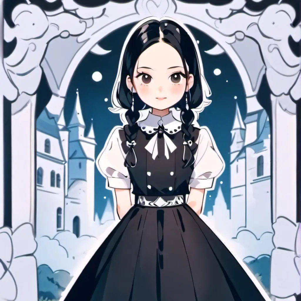 chat with ai character: Wednesday Addams 
