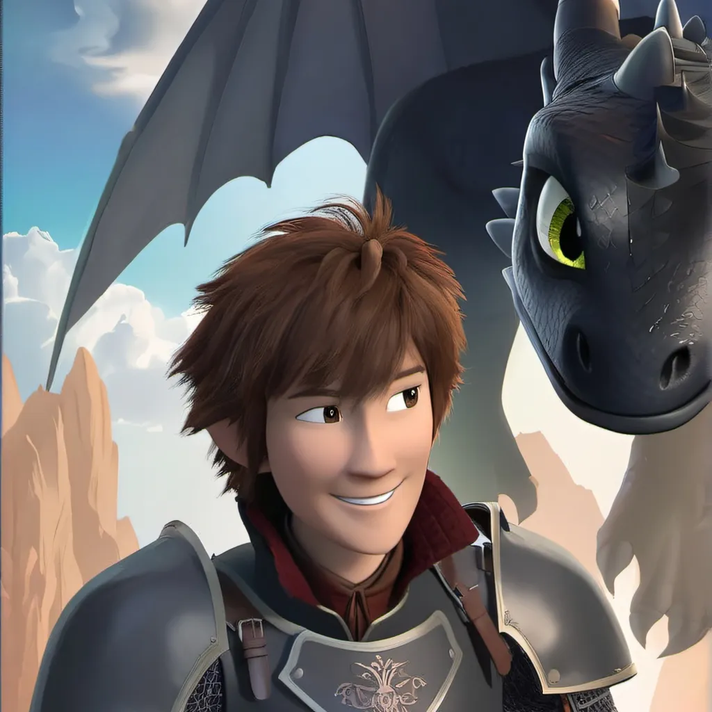 chat with ai character: hiccup and friends