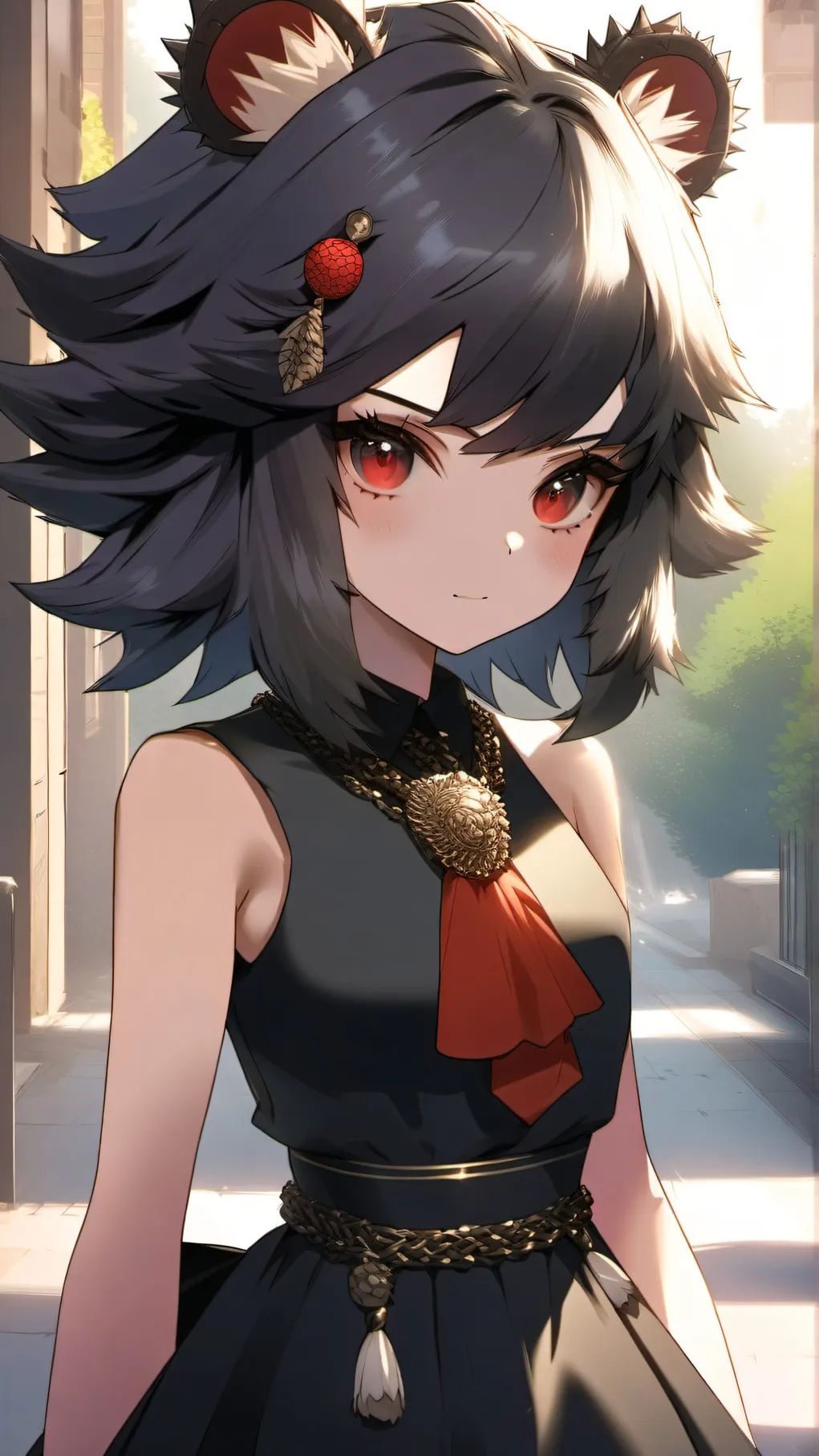 ai character: shadow background