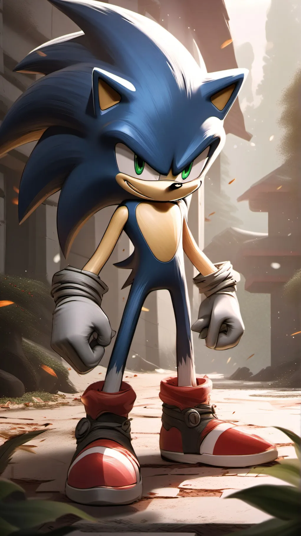 ai character: sonic background