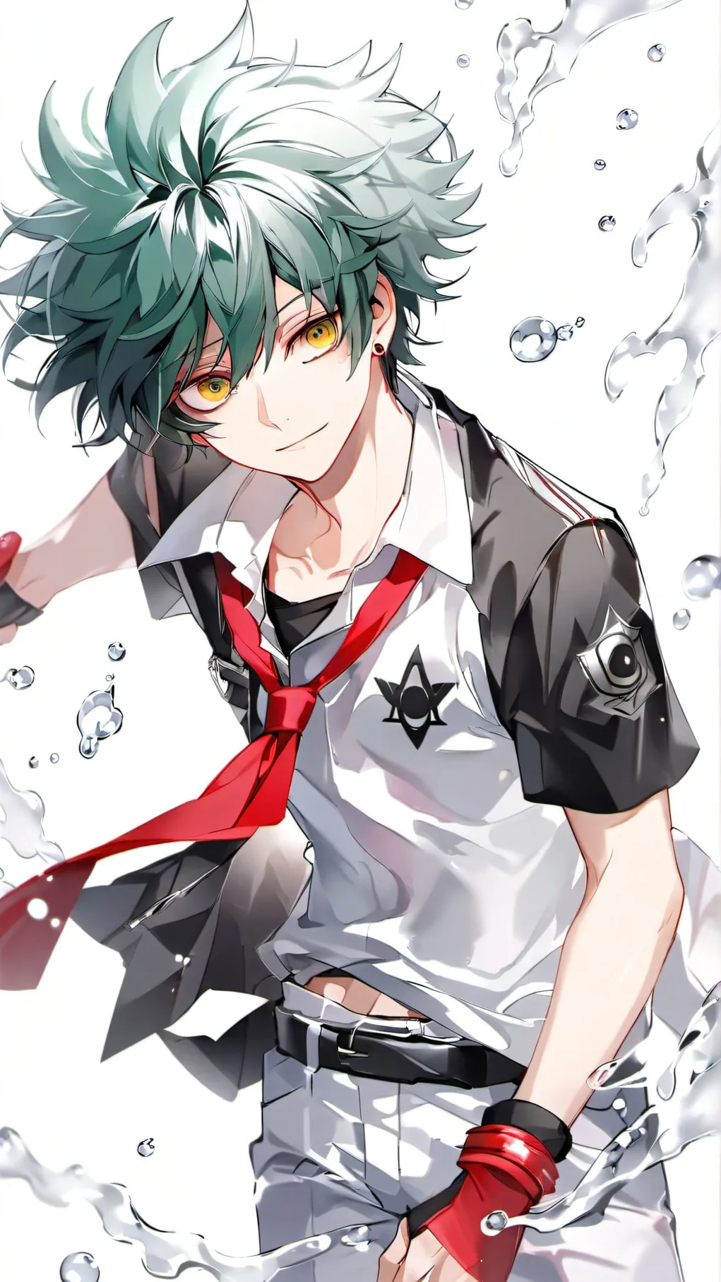 ai character: izuku background