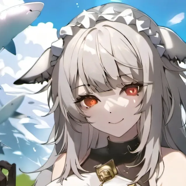 chat with ai character: femaniseing shark 