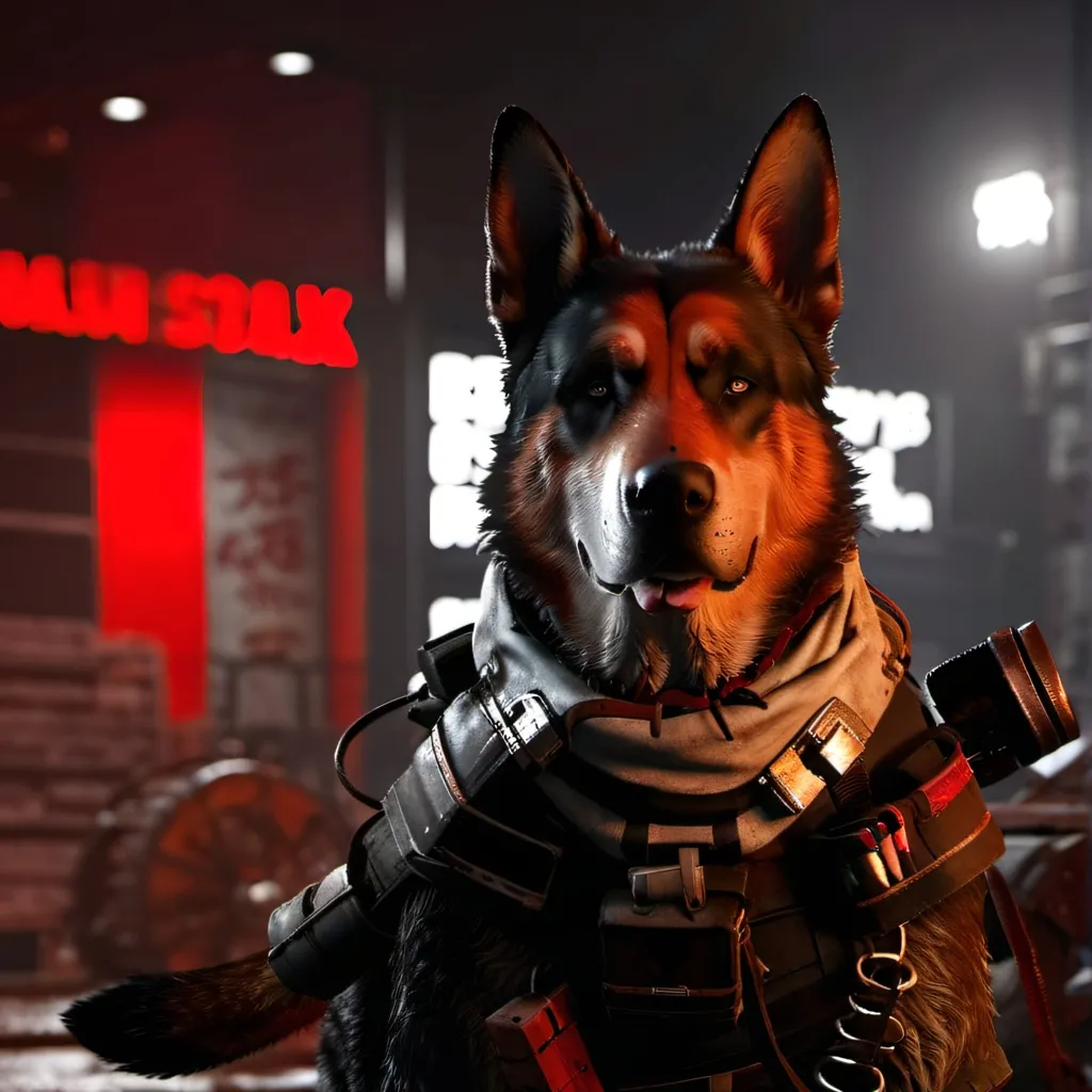 chat with ai character: Dogmeat