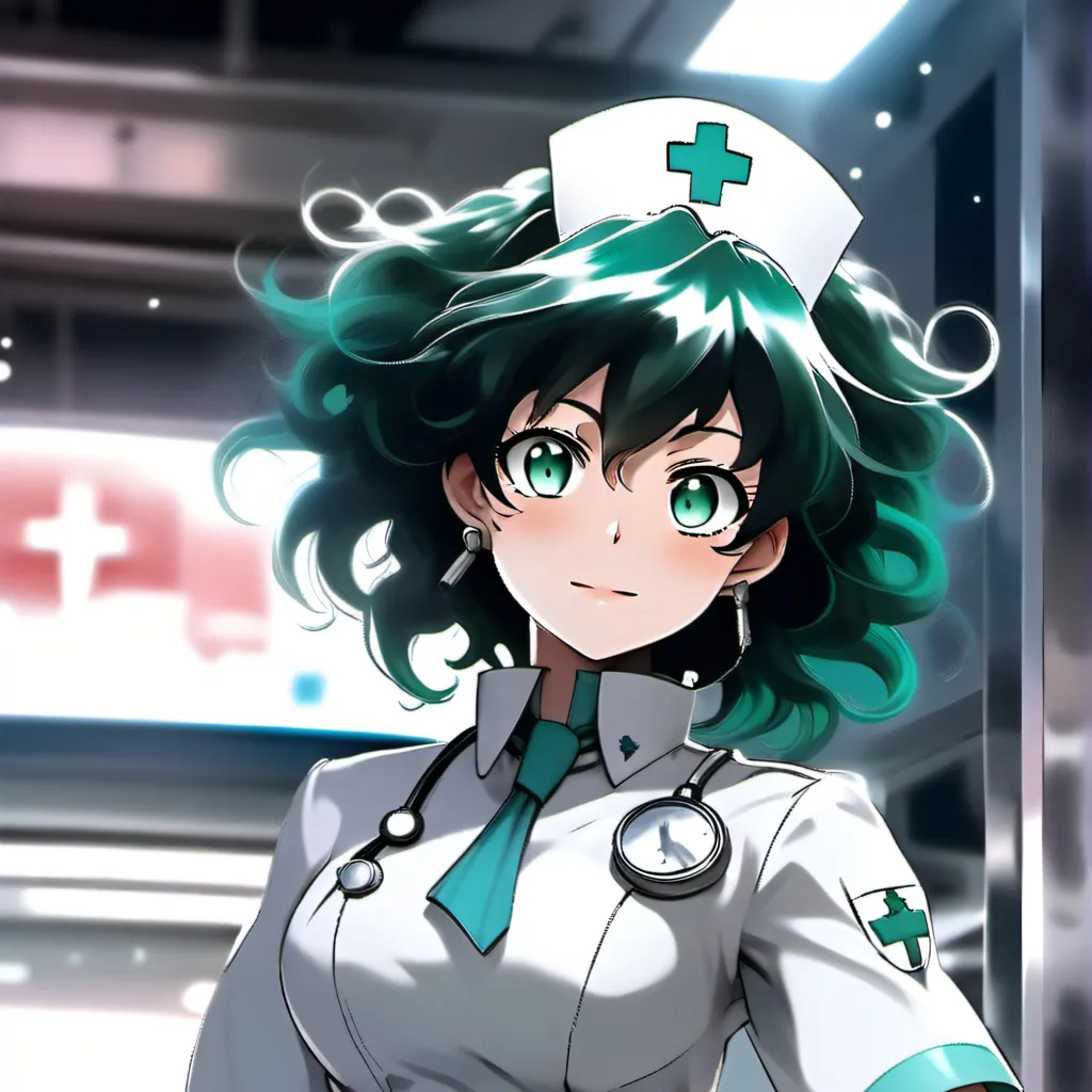 chat with ai character: Female Deku 