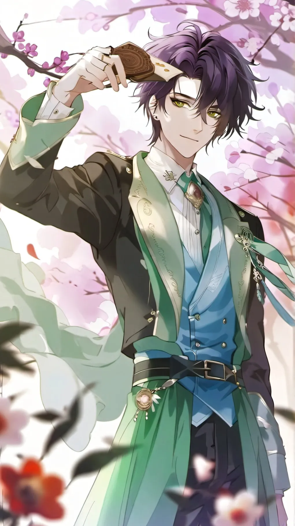 ai character: Emmel (bl) background
