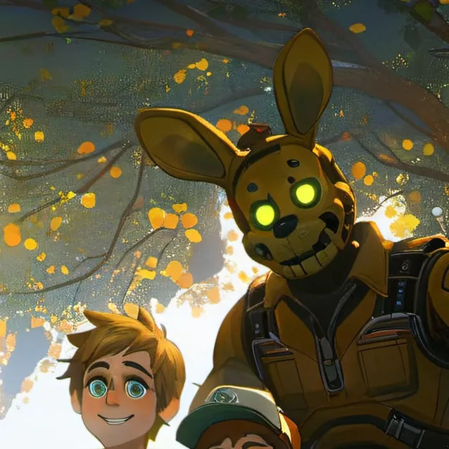 chat with ai character: springtrap s&d&l