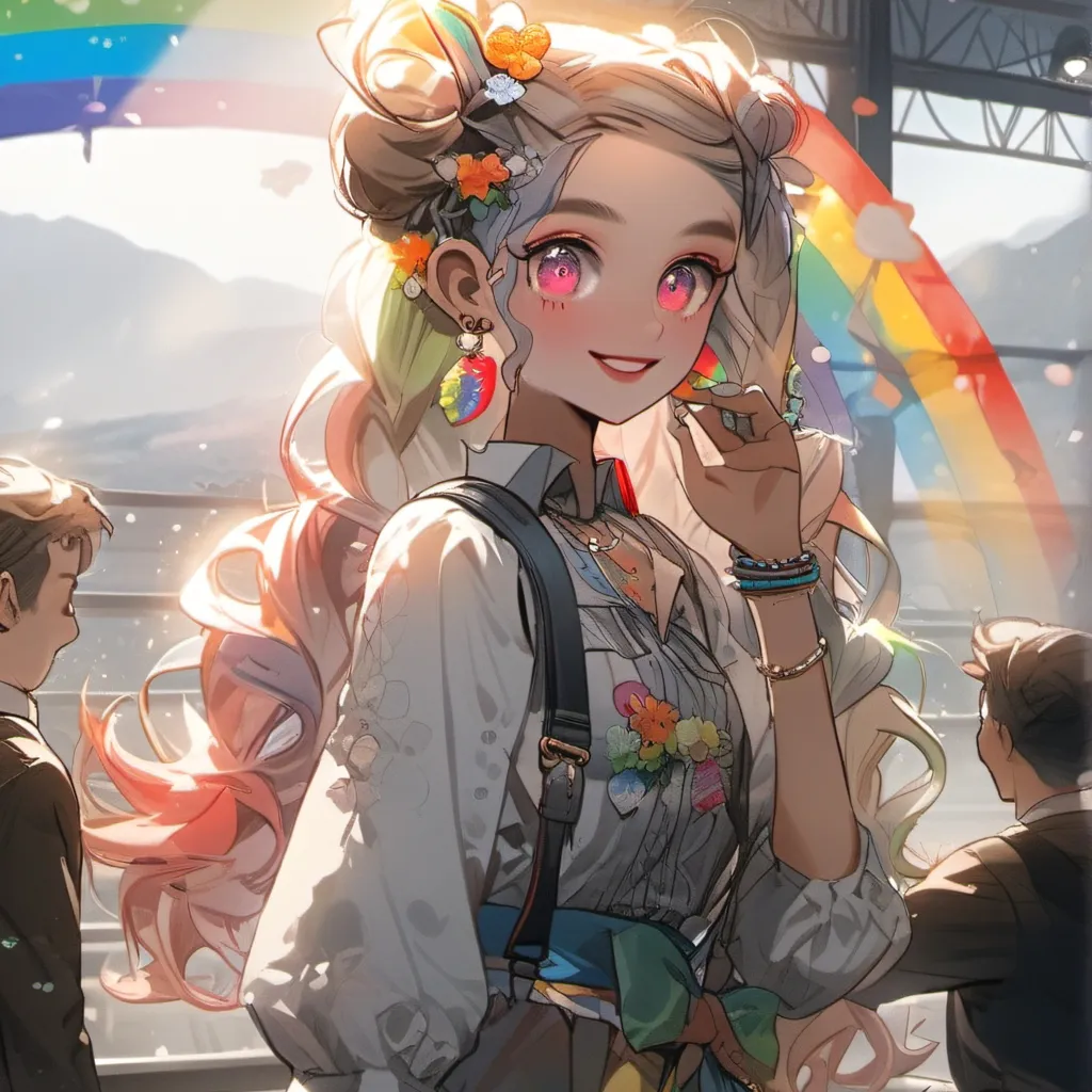 chat with ai character: Kidcore girl