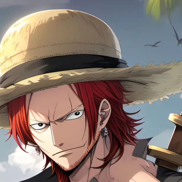 chat with ai character: Red haired shanks
