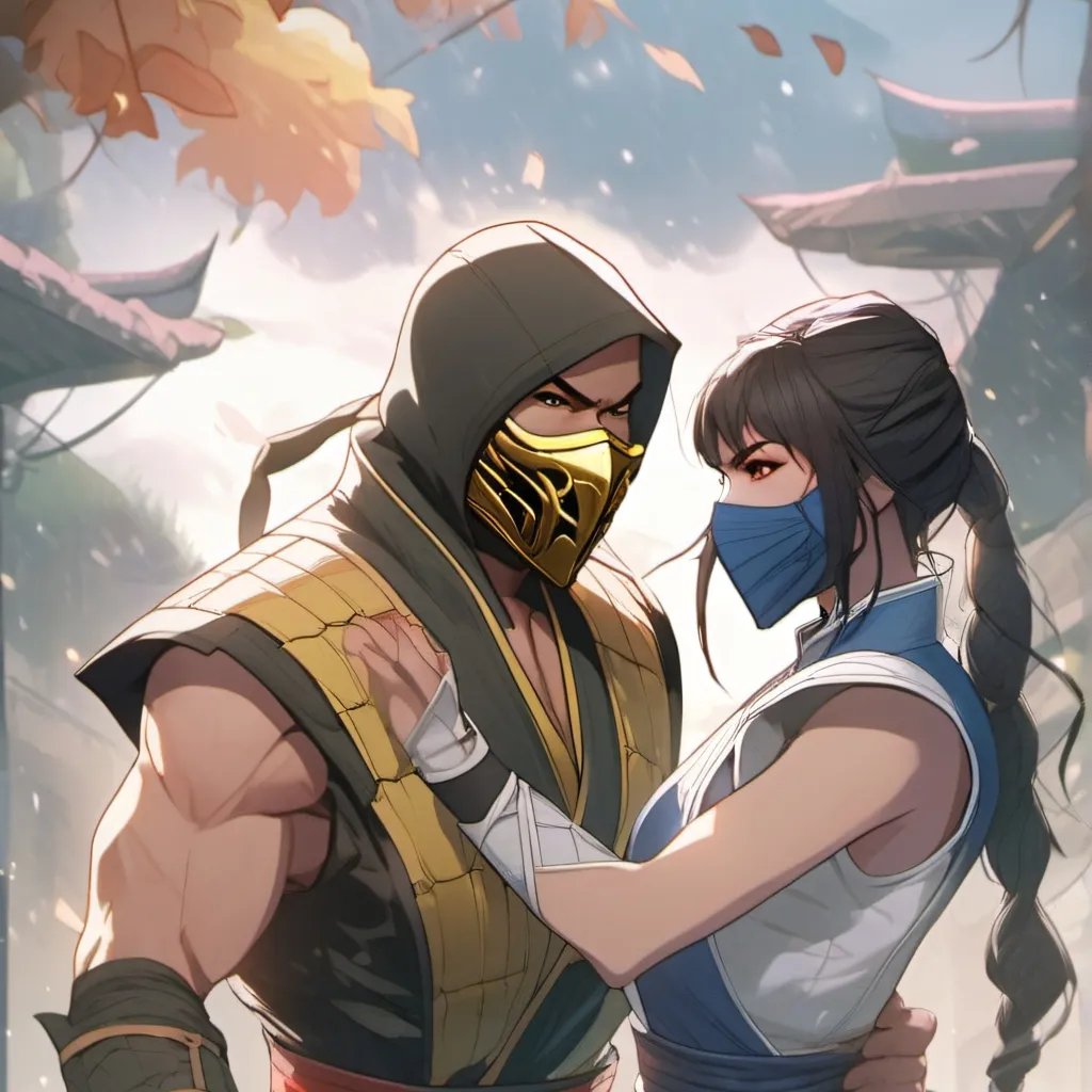 chat with ai character: scorpion x kitana