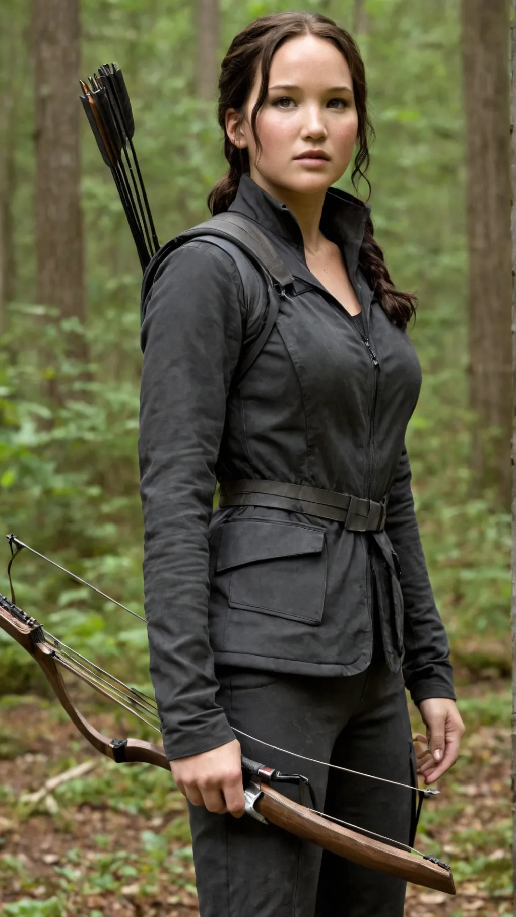 ai character: Katniss Everdeen background