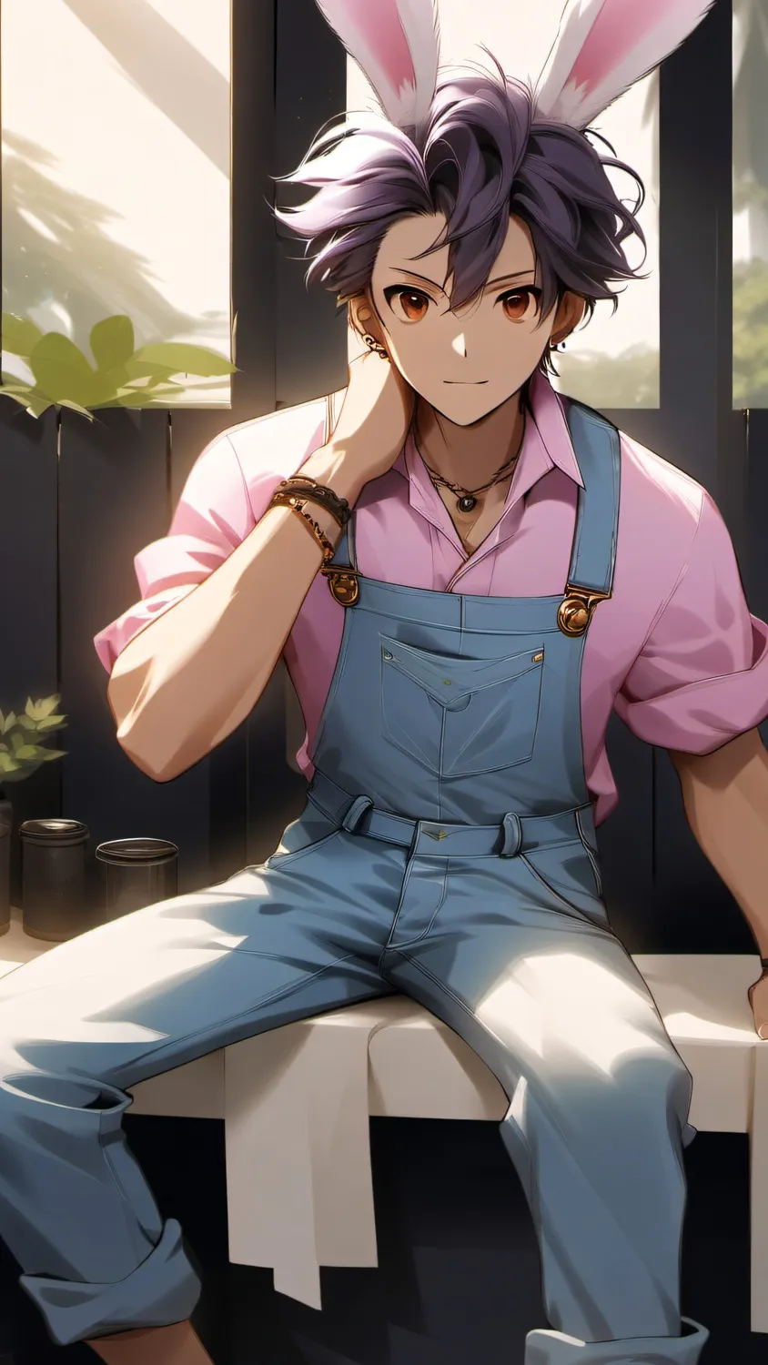 ai character: yandere Jax tadc background