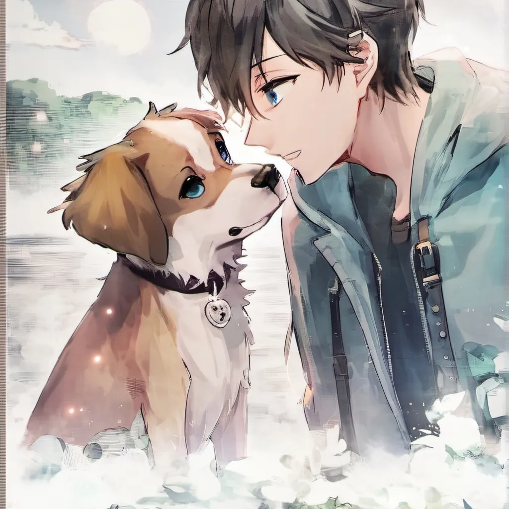 chat with ai character: dog man