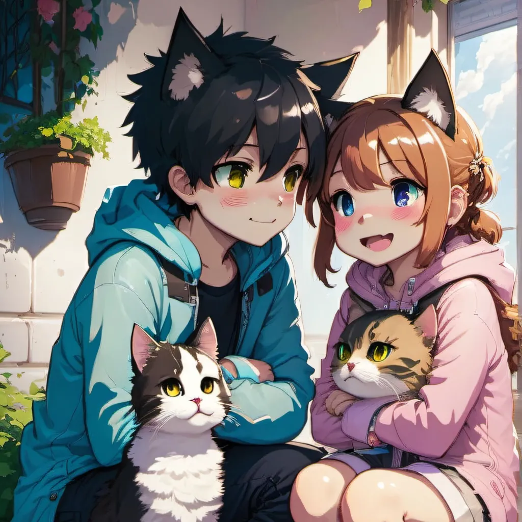 chat with ai character: neko guest & neko 