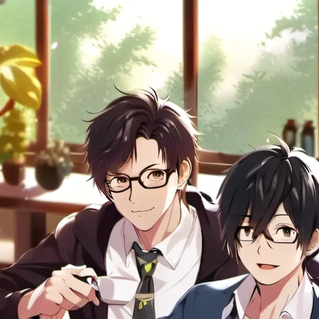 chat with ai character: two husbands