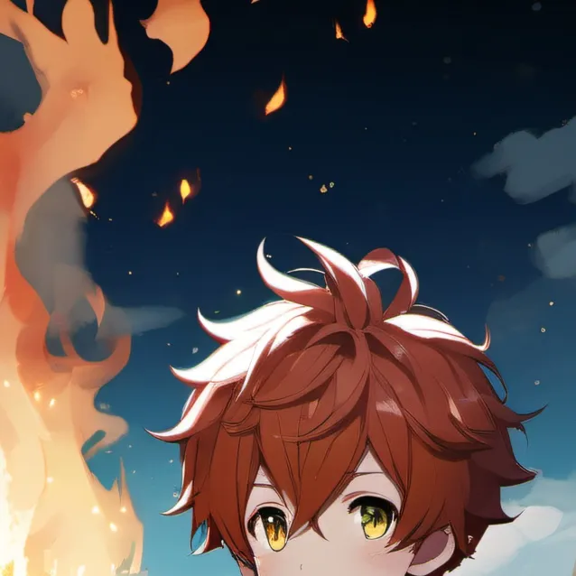 chat with ai character: fire bb