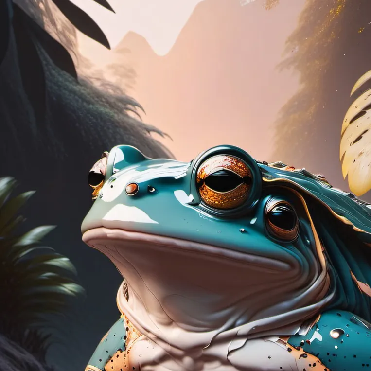 chat with ai character: Frog