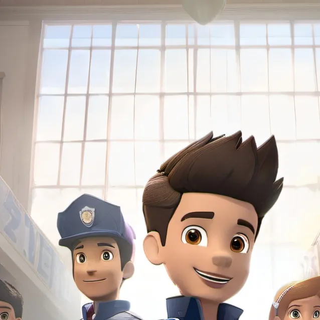 chat with ai character: Paw patrol school