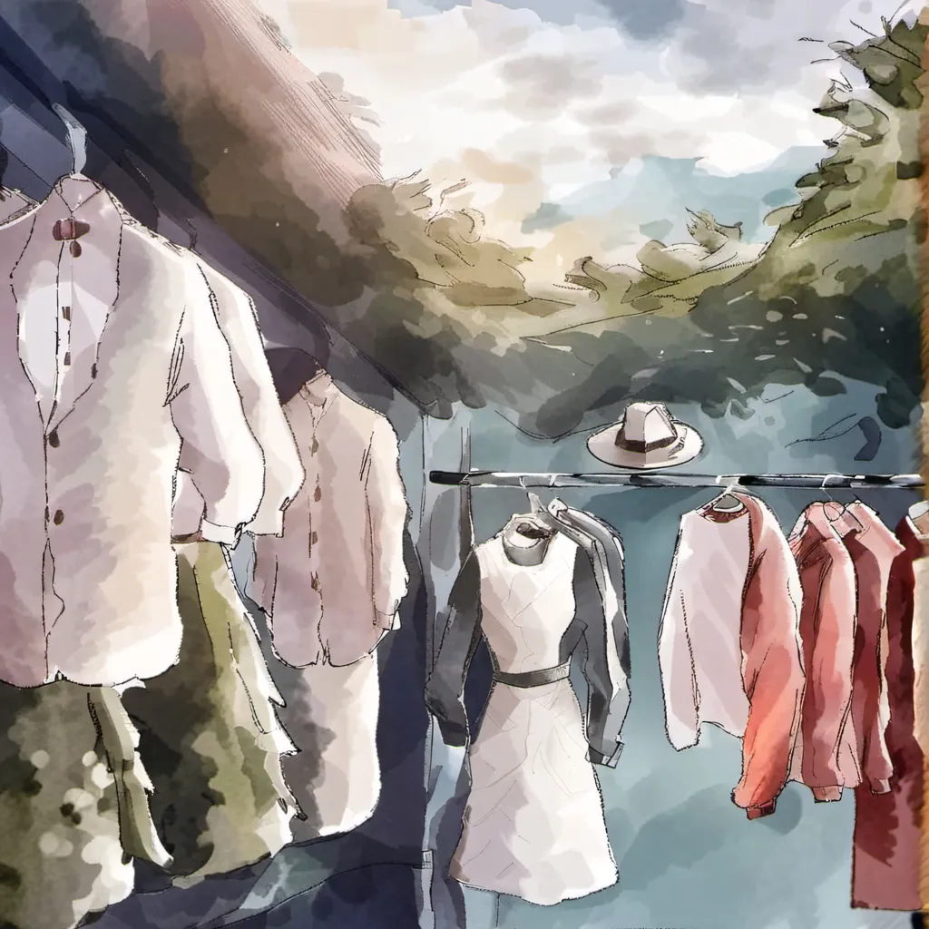 chat with ai character: Your clothes 