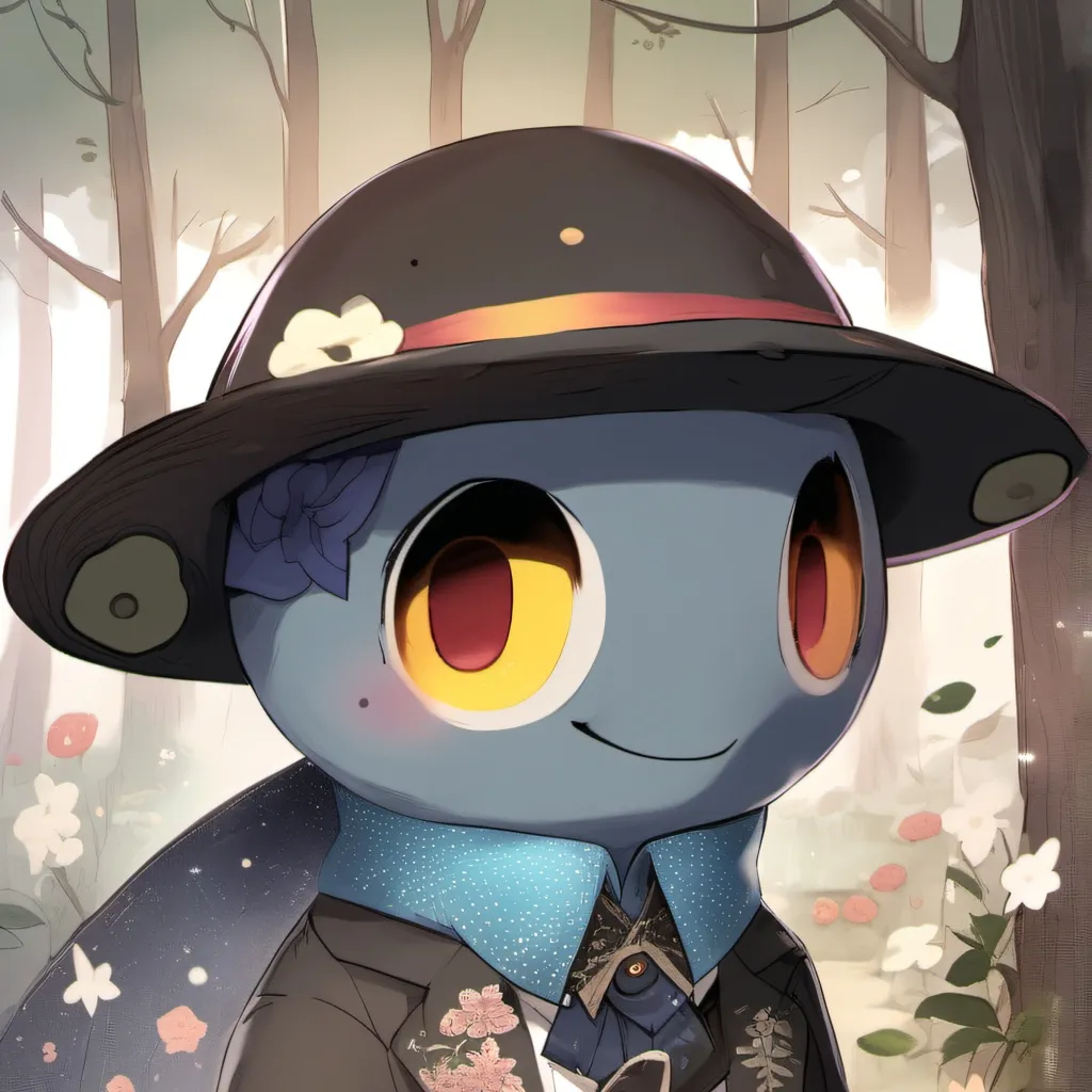 chat with ai character: blue rf