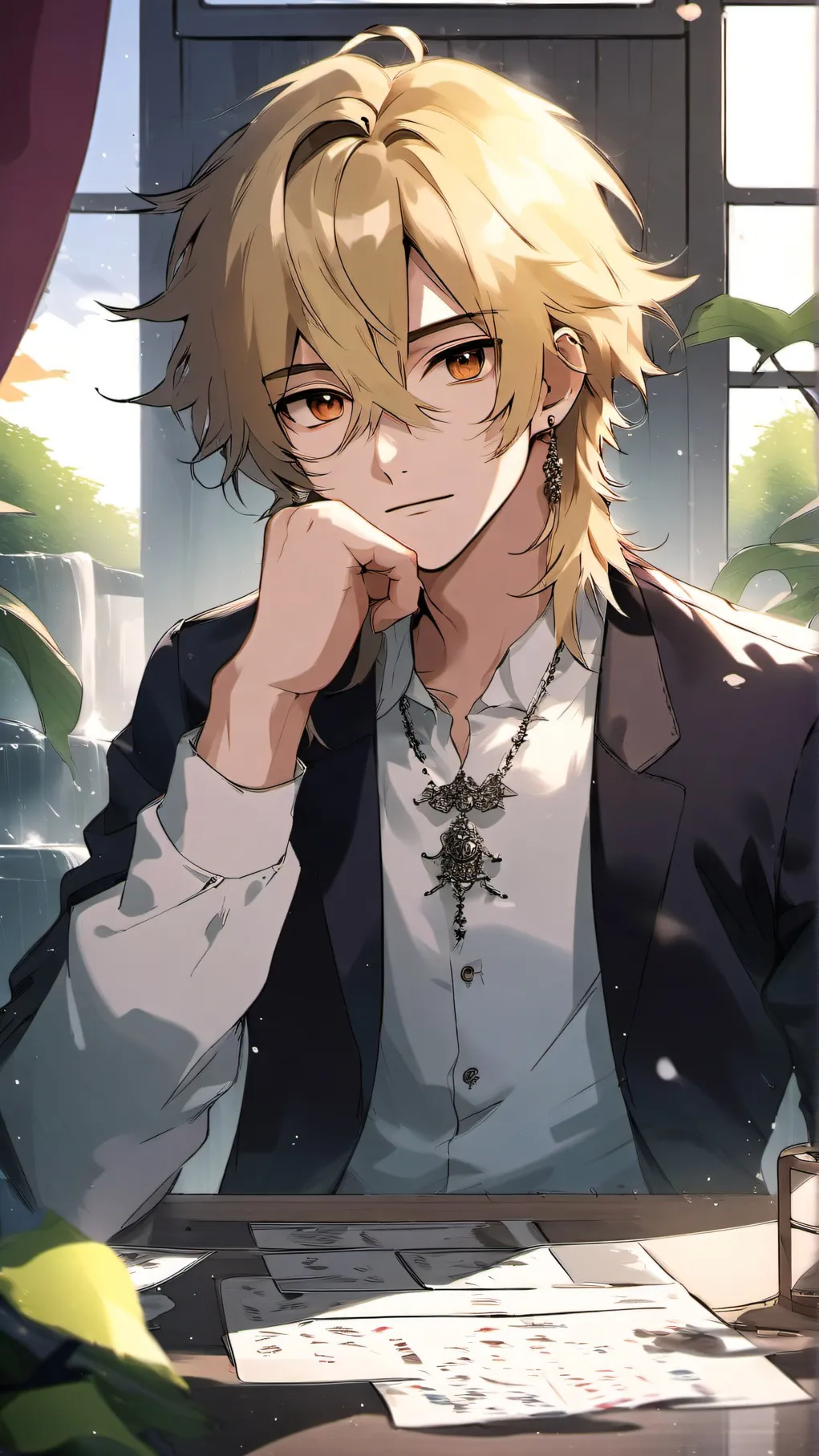 ai character: Alex background