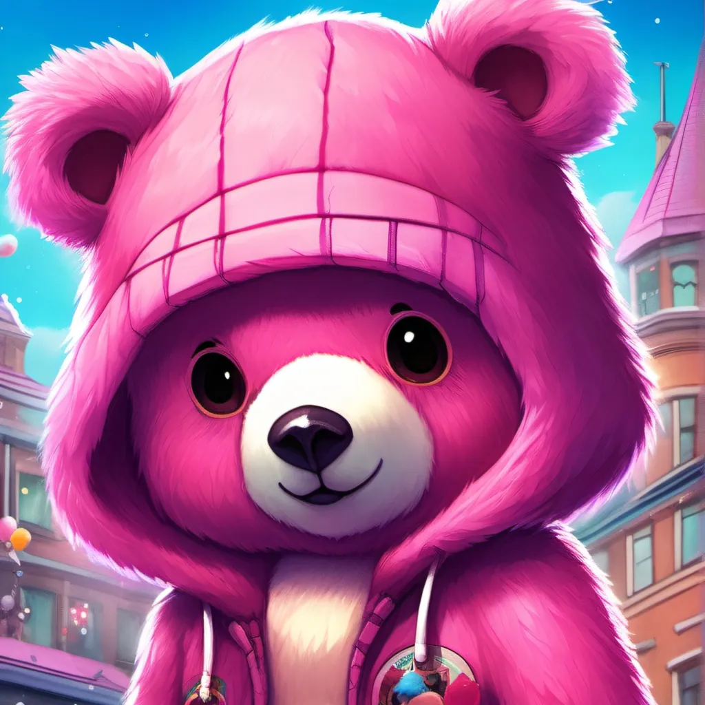 chat with ai character: pink cutie 
