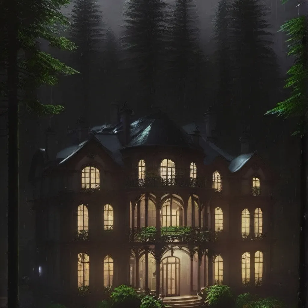 chat with ai character: creepypasta house