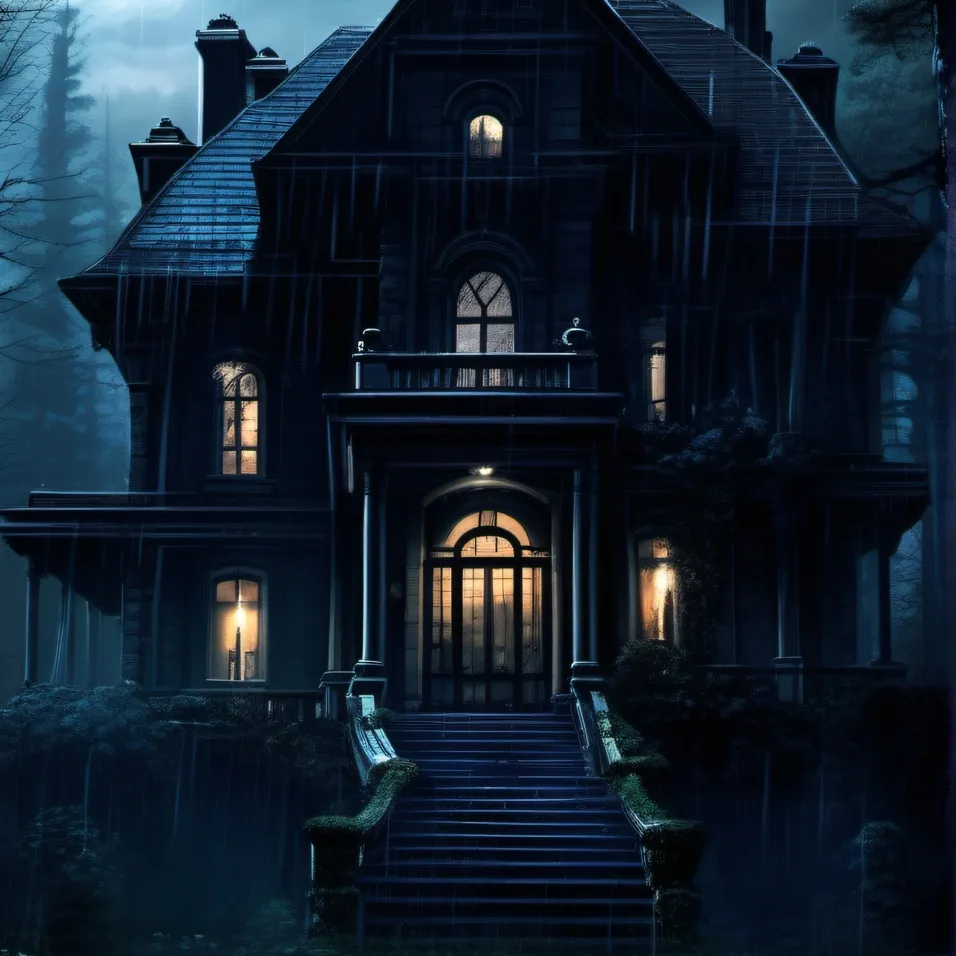 chat with ai character: creepypasta house