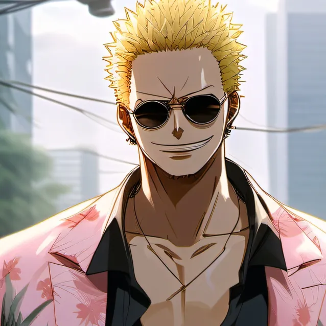 chat with ai character: Doflamingo 