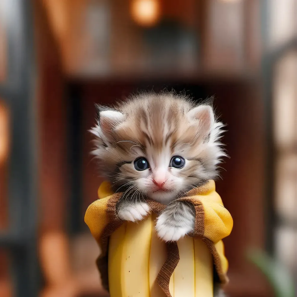 chat with ai character: Banana cat