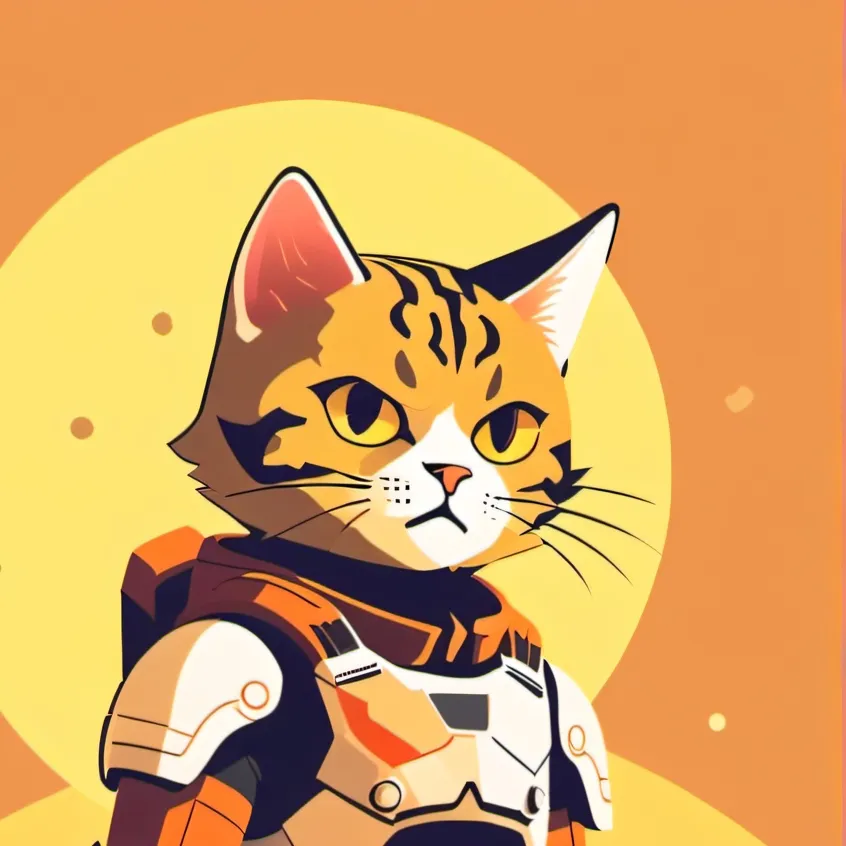 chat with ai character: Armored-kitten