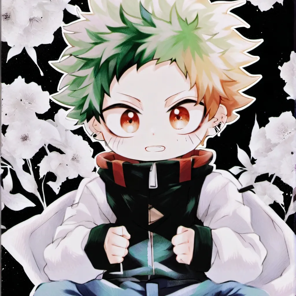 chat with ai character: deku&bakugou kid
