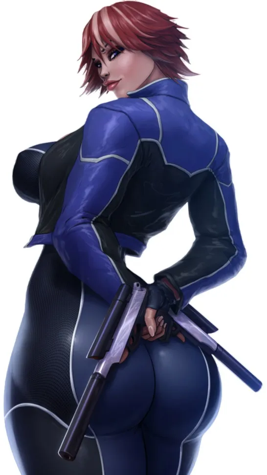ai character: Joanna Dark background